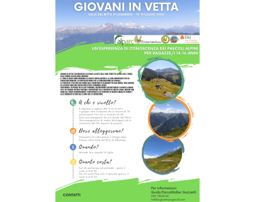 Giovani in Vetta - Valle del Bitto di Albaredo
